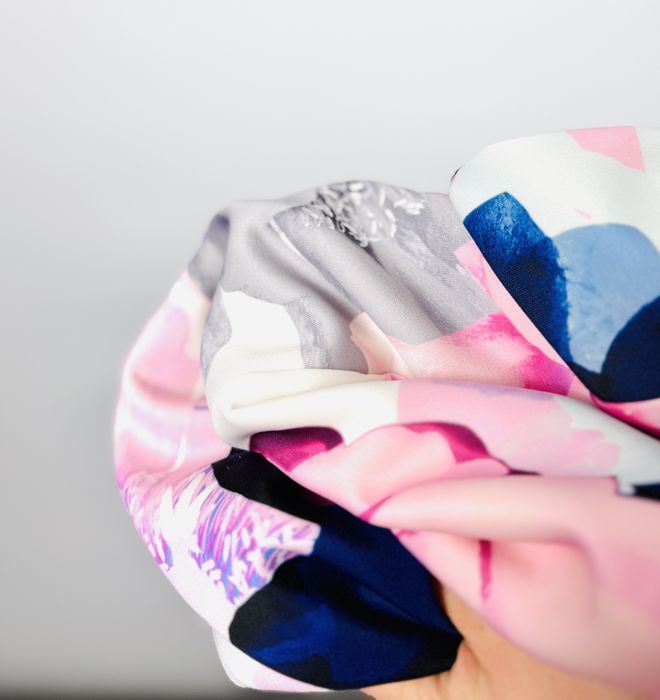 Sukienka midi w kwiaty XXL 44 Roman