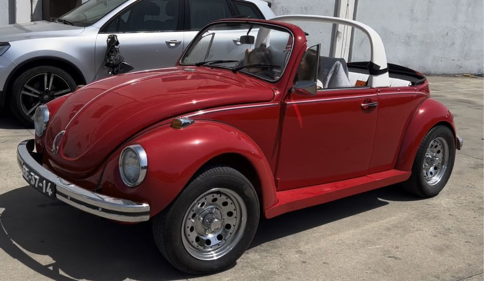 VW Carocha cabrio 1600 dupla admissão