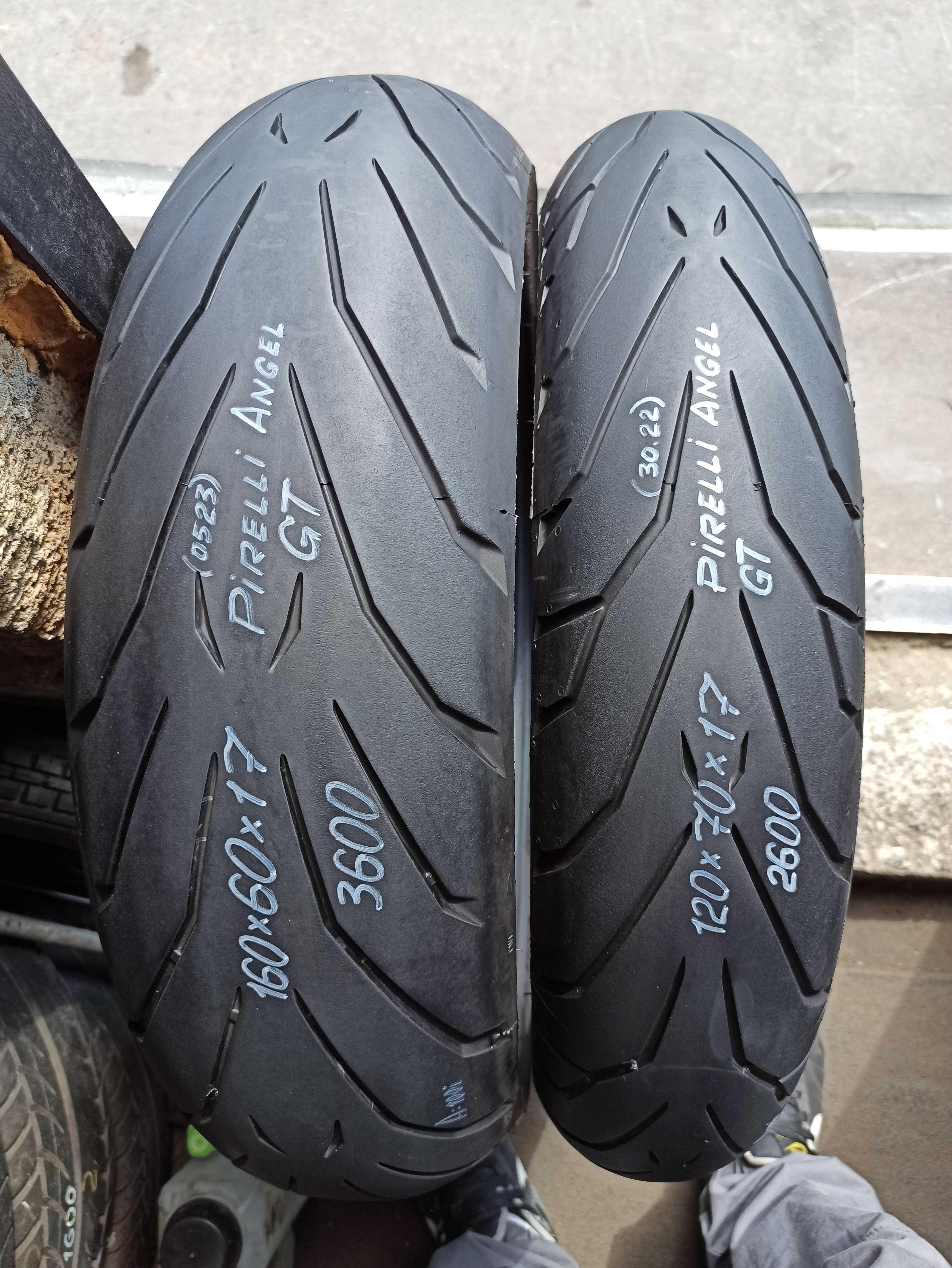 Мотошини комплект 120/70 + 160/ 60 R17