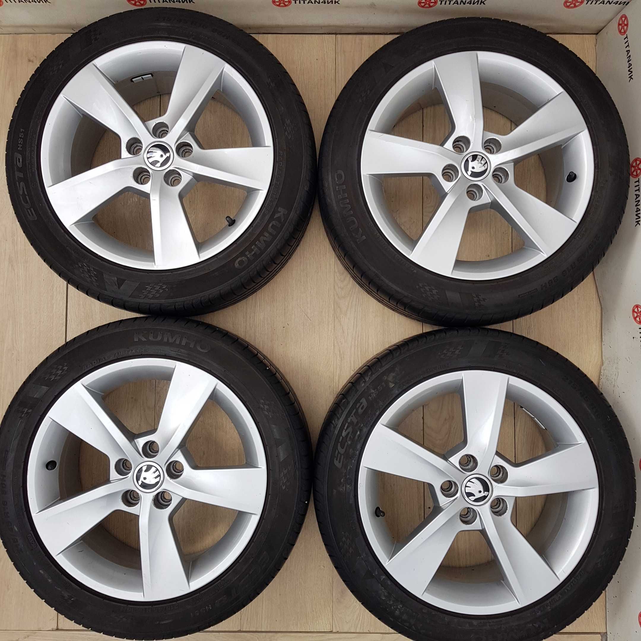 Диски Skoda R16 5x100 Fabia Rapid VW Polo CrossPolo Seat Toledo Р16