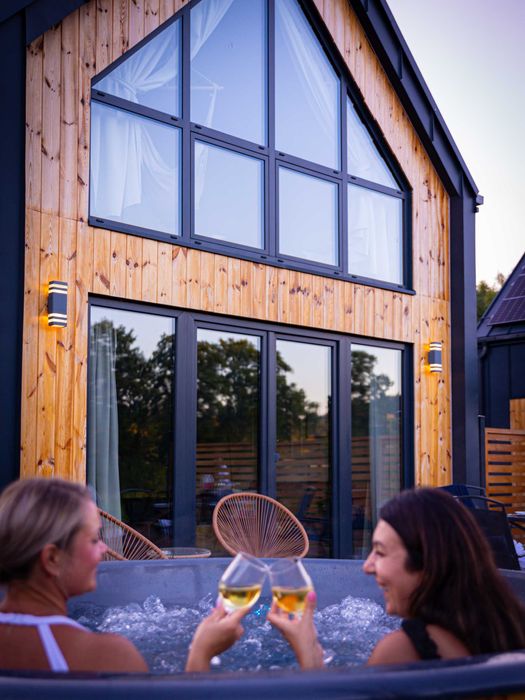 Domek do wynajęcia Jura Krakowsko Częstochowska balia z jacuzzi, sauna