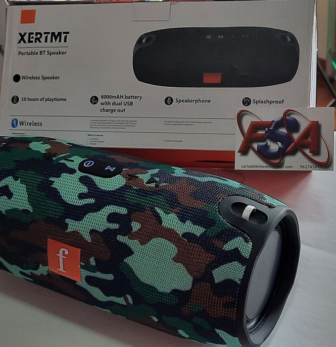 Coluna Mp3 com Bluetooth