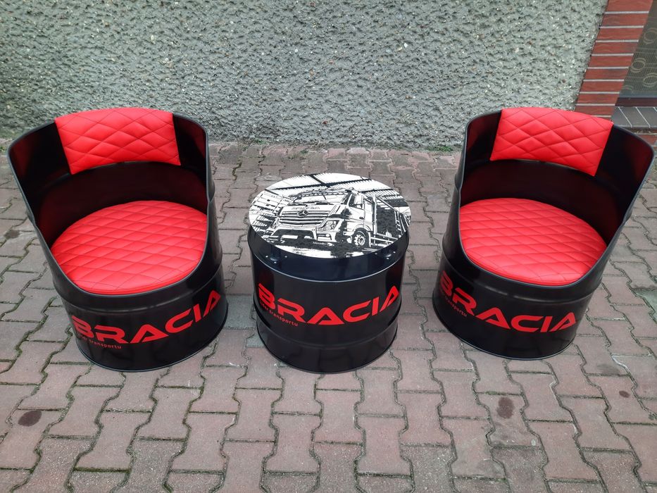 Meble z Beczki Dla Biura, Warsztatu lub salonu