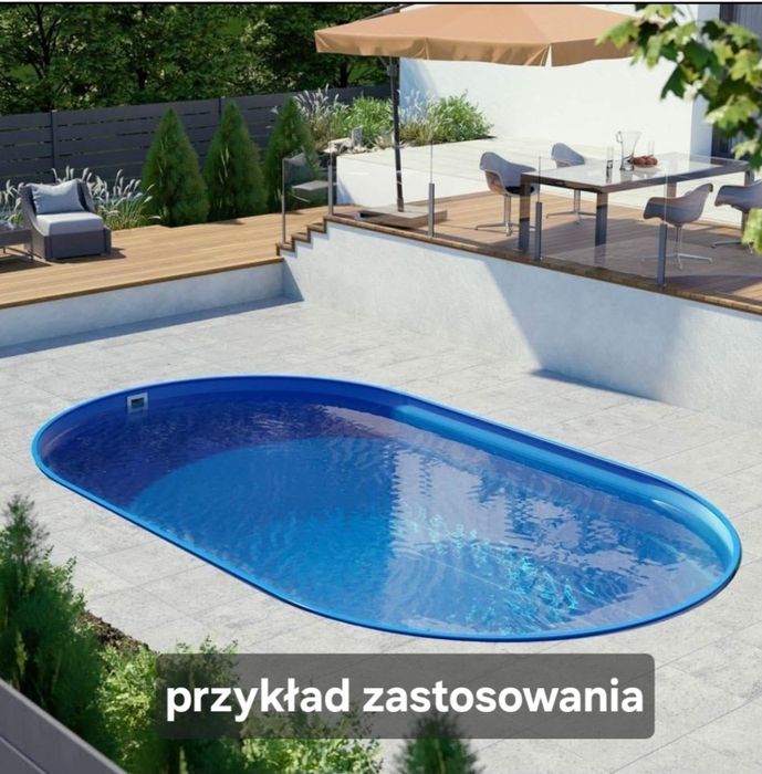 Basen poliestrowy z włókna szklanego, do samodzielnego wkopania