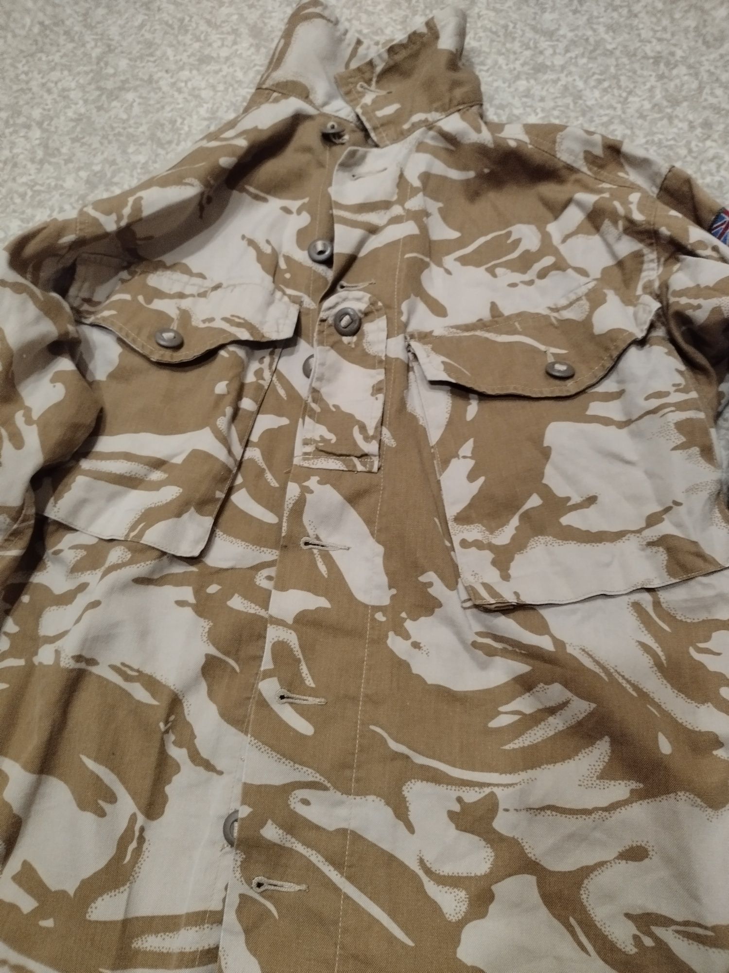 Китель, сорочка British Desert DPM Tropical Combat Jacket англия дпм