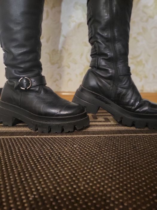Сапожки натуральне шкіра зима