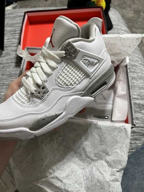 Jordan 4 Retro White Oreo R.40