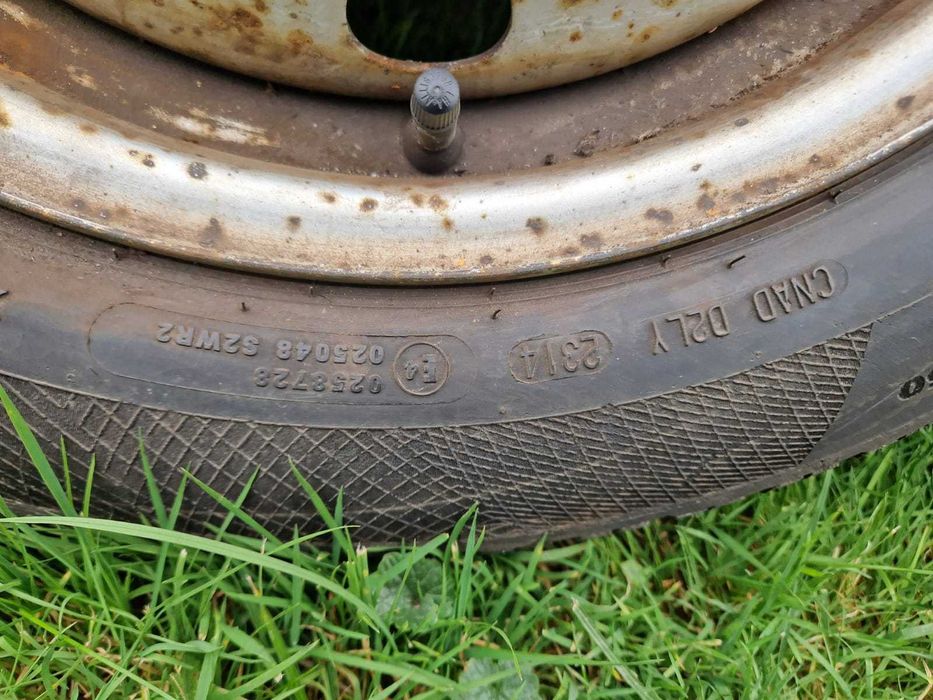 Felgi z oponami 195/65/15 2 szt 185/65/15 2 szt ZIMA 4x98 Fiat