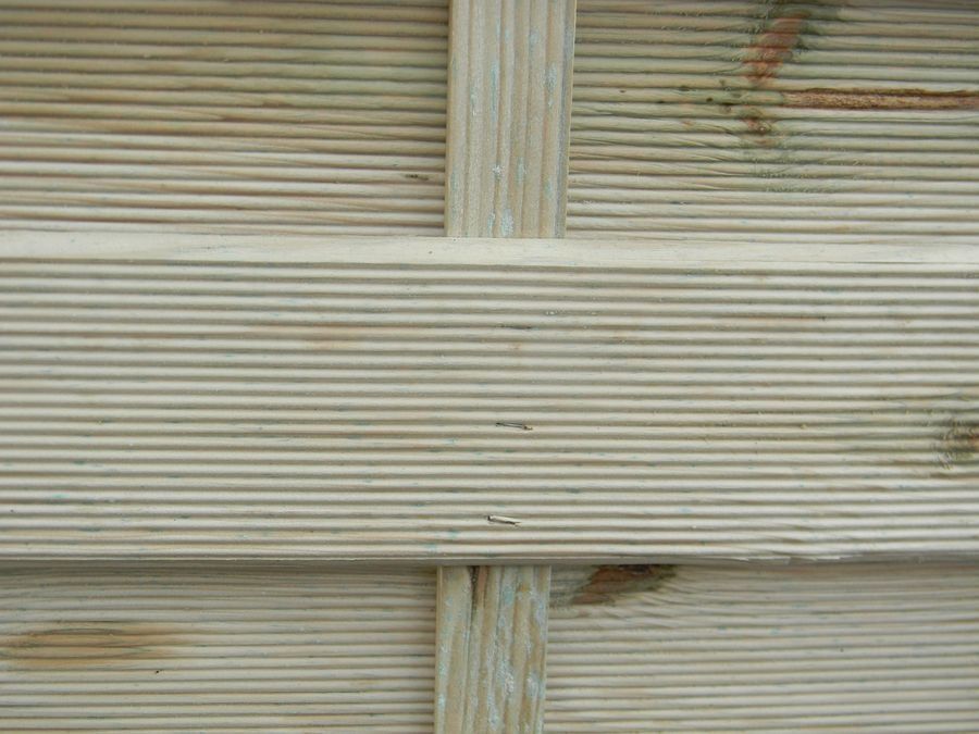 Płot lamelowy 180 cm x 180 cm prosty pełny, gruby niemarkietowy