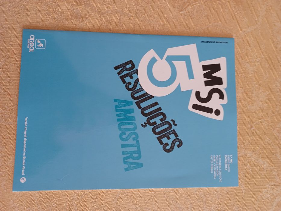 MSI 5 - Matemática Sob Investigação 5 - 5.º Ano - versão professor