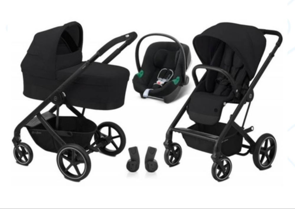 Zestaw 3w1 Cybex Balios S Deep Black Poznań