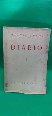 Livro - Ref:CE 1 - Miguel Torga - Diário nº5 - 1º edição