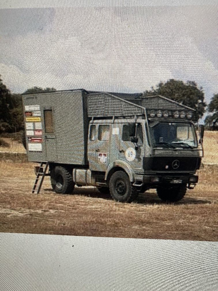 Berliet FF 415 camper kamper 4x4 off road