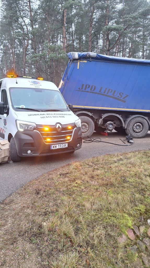 Mobilny mechanik. Mobilny serwis wulkanizacja 24h Tir Płońsk