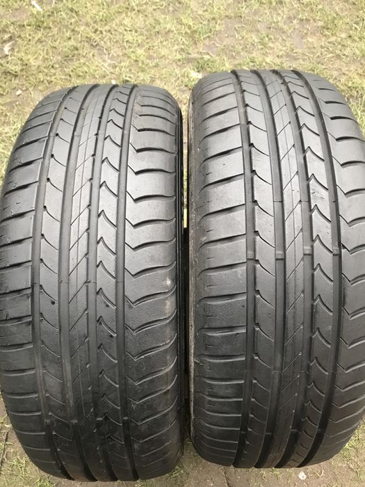 225/55-16 dunlop dwie opony letnie i 205/60-15 Goodyear dwie letnie