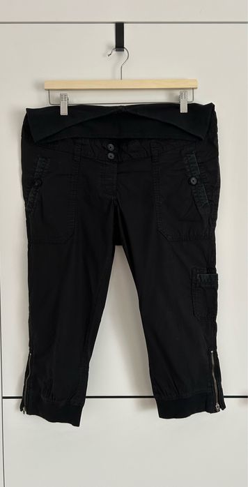 Spodnie ciążowe h&m Mama 2 szt rozm L