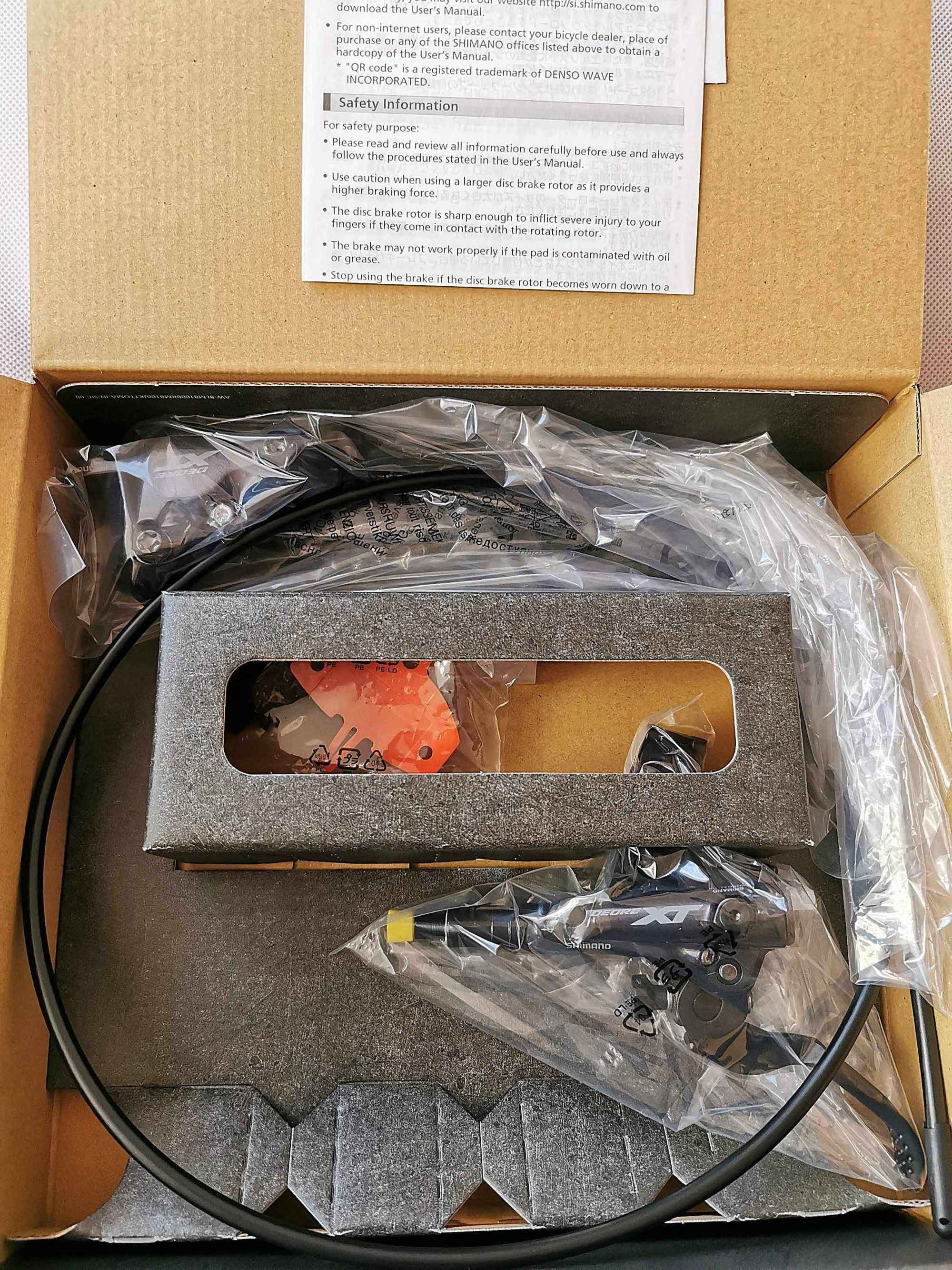 SHIMANO BR-M8100  Hamulec Tarczowy Przedni 1000mm