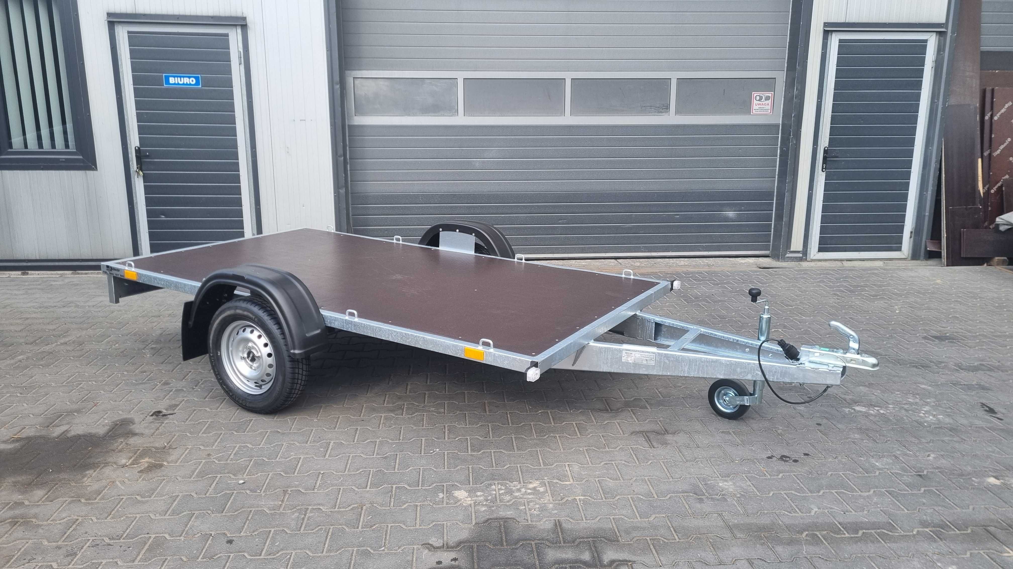 Przyczepka platforma Quad Motor 280x156 750 kg Producent - TRANSPORT