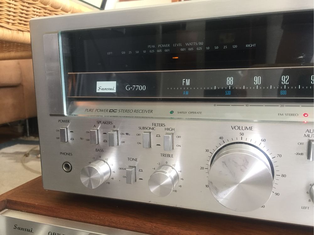 Sansui G 7700 po serwisie