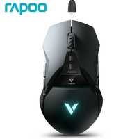 Rapoo VT950 игровая мышь 16000DPI провод\безпровод экран RGB 11 кнопок