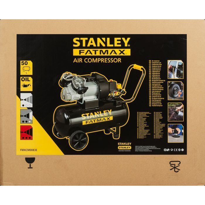 Kompresor Olejowy Fatmax 50L 10 Bar 3Km