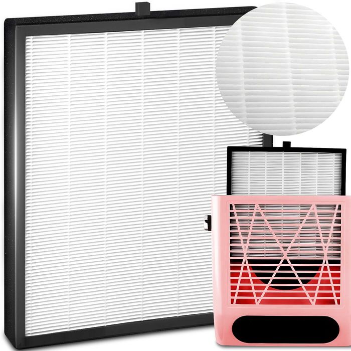 Filtr Kasetowy Do Pochłaniacza Pyłu Kasetowego Biały Wymienny