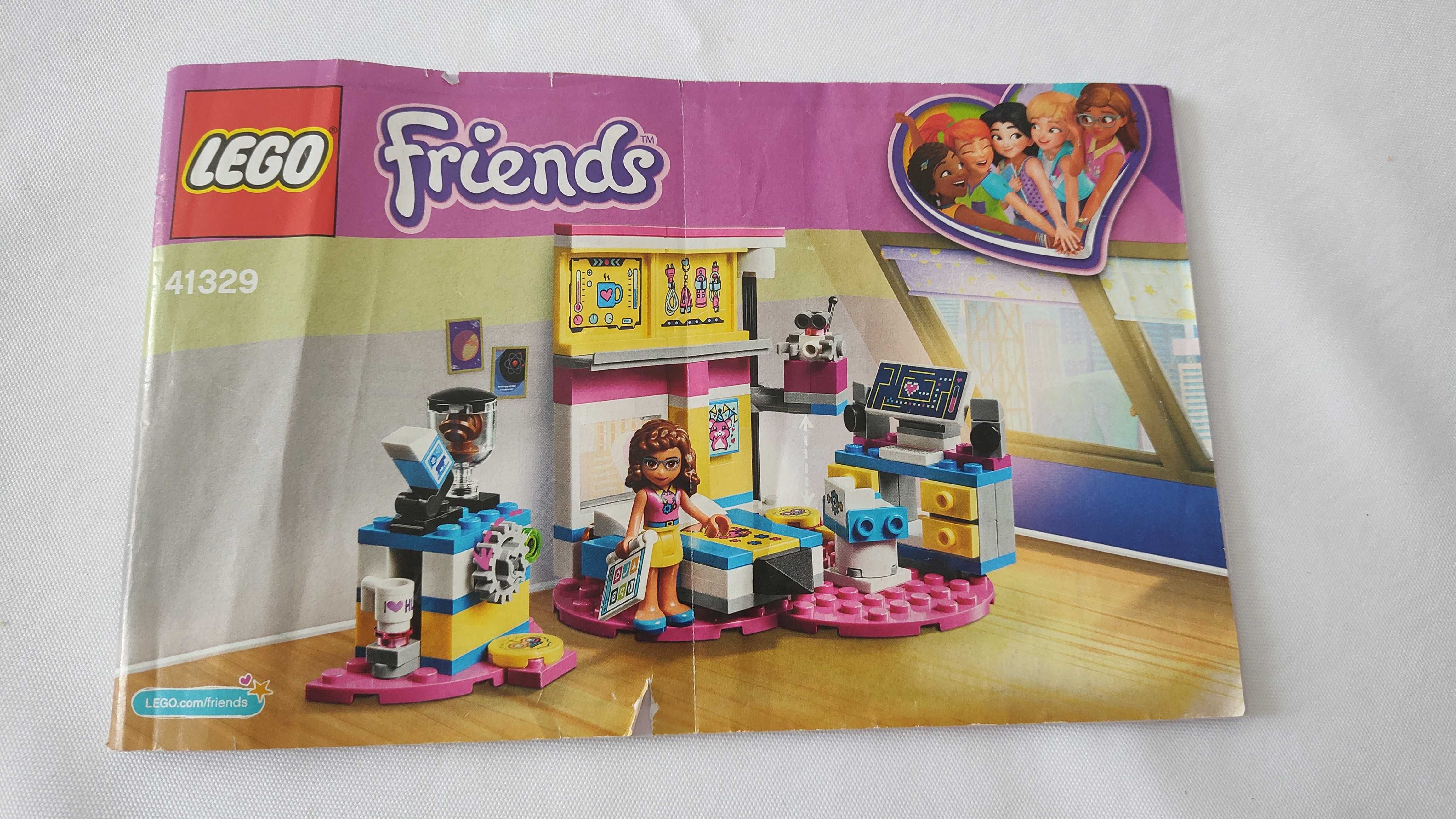 Klocki LEGO Friends, Sypialnia Olivii, 41329, wiek 6-12 lat