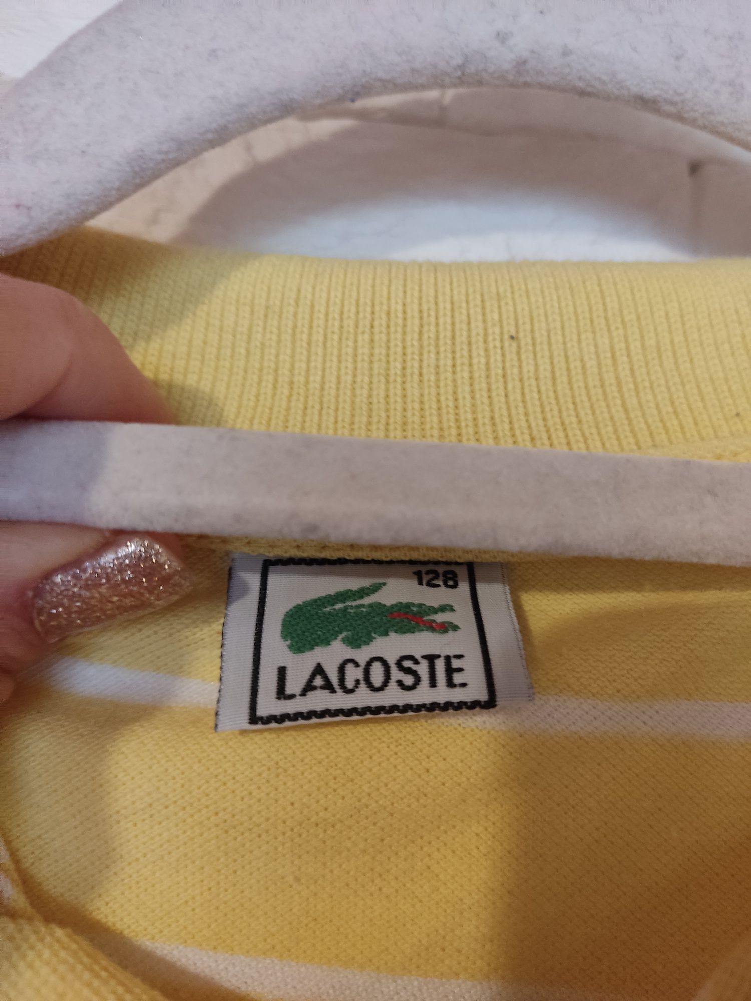 Koszulka polo chłopięca Lacoste 128 cm