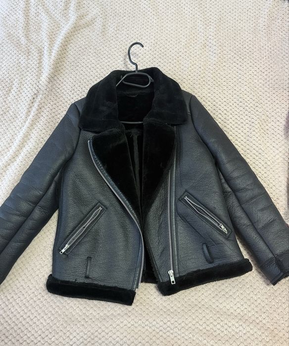 Дубленка женская объемная зимняя