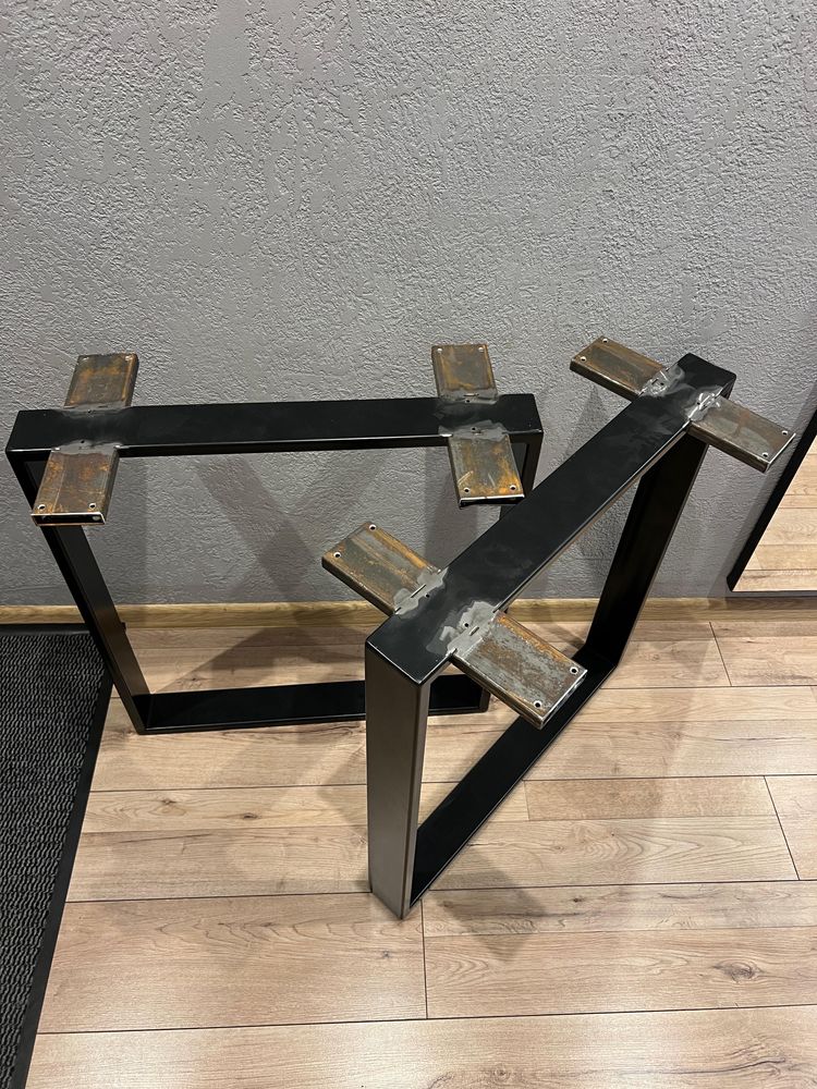 Nogi do stołu biurka loft metalowe profile 2