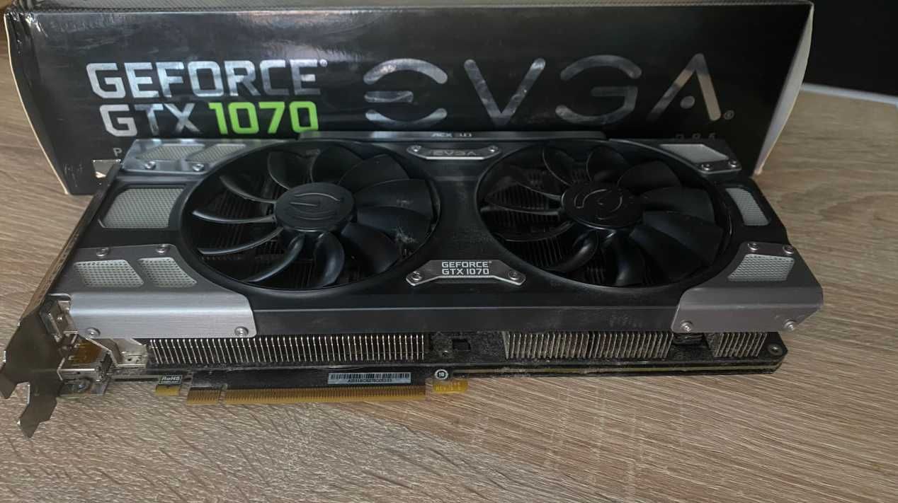 Продається відеокарта EVGA GeForce GTX 1070
