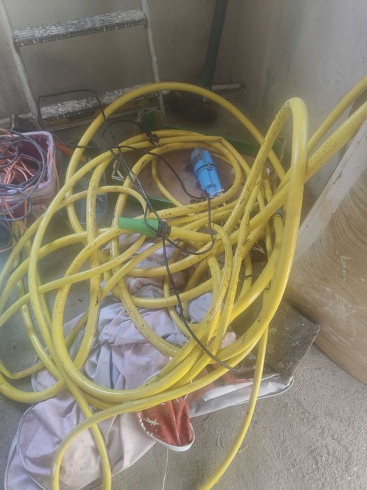 Wąż ogrodowy 25 mam 10 m żółty nowy Leroy merlin