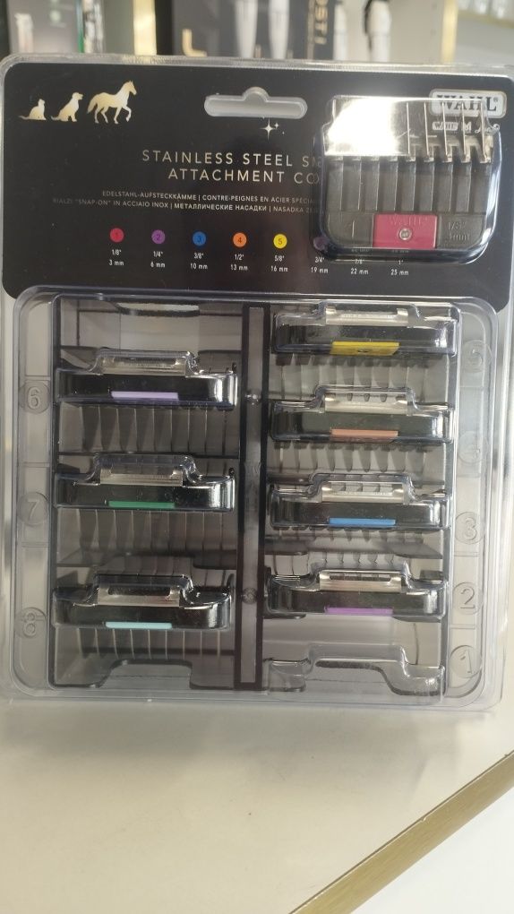 Набір металевих насадок для машинок Moser Metal Attachment A5 Comb Set