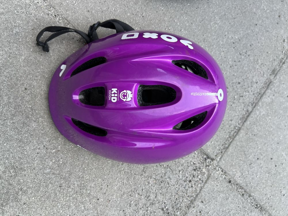 Kask dzieciecy 48-52 i 52-56cm