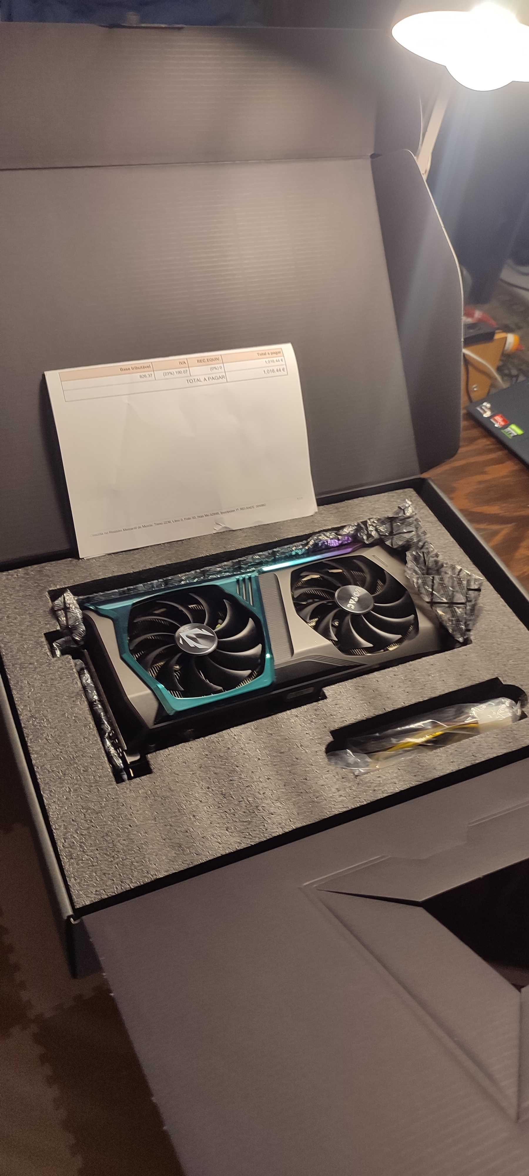 Placa Gráfica RTX 3070 Zotac Amp HoloBlack