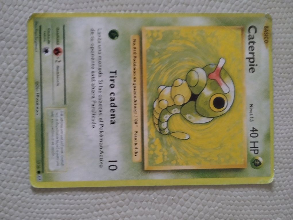 Caterpie e Metapod 2017