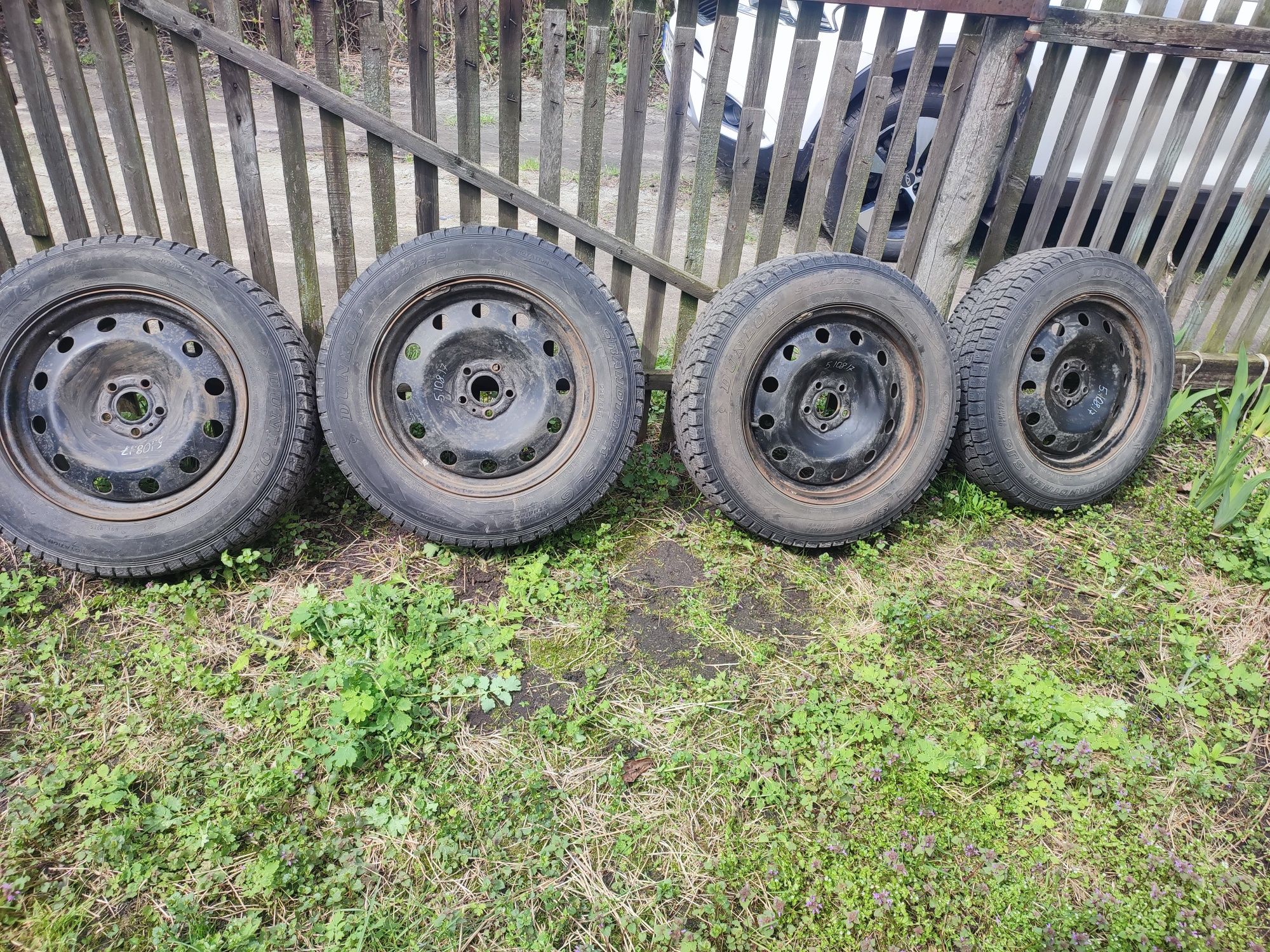 Диски з резиной dunlop 225/65 r 17
