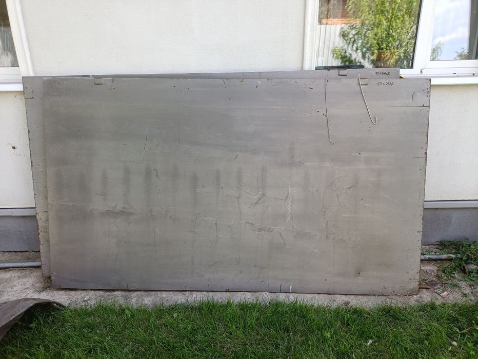 Гаражні ворота,утепленні,без лудки. Розміри на фото.