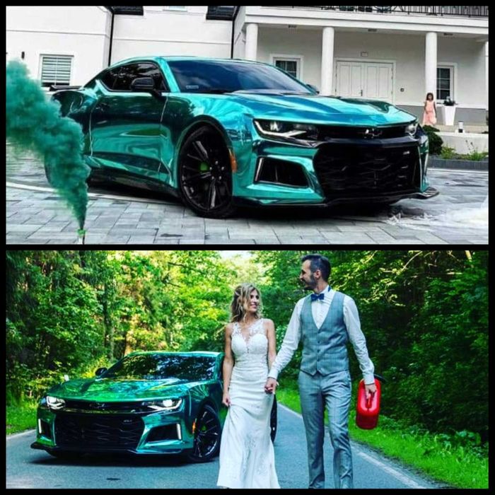 Wynajem Samochód do ślubu Corvette Mustang Audi Maserati