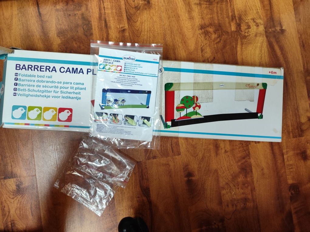 Barierka ochronna na łóżko Olmitos