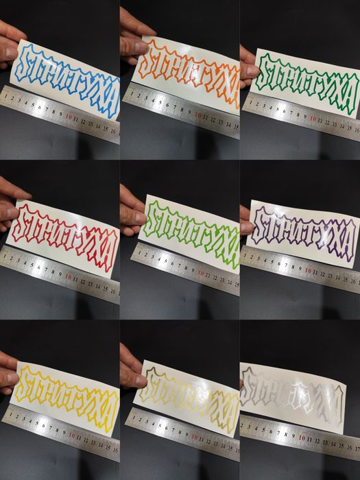 Наклейка стритуха strituha на мотоцикл