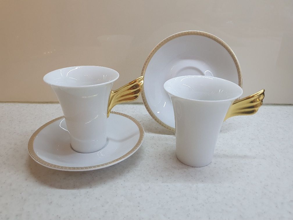 Zestaw 2 filiżanek Rosenthal Versace Meandre