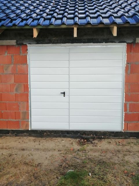 Brama garażowa Drzwi stalowe Bramy garażowe do muru Brama do garażu