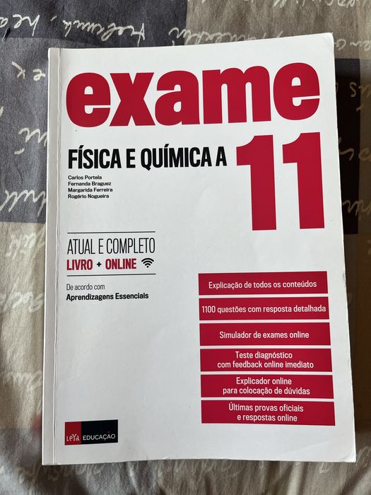 Livro de Exercicios para exame de Fisica e Quimica
