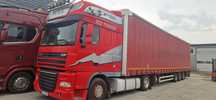 DAF XF105, 460KM, 2008r, zestaw