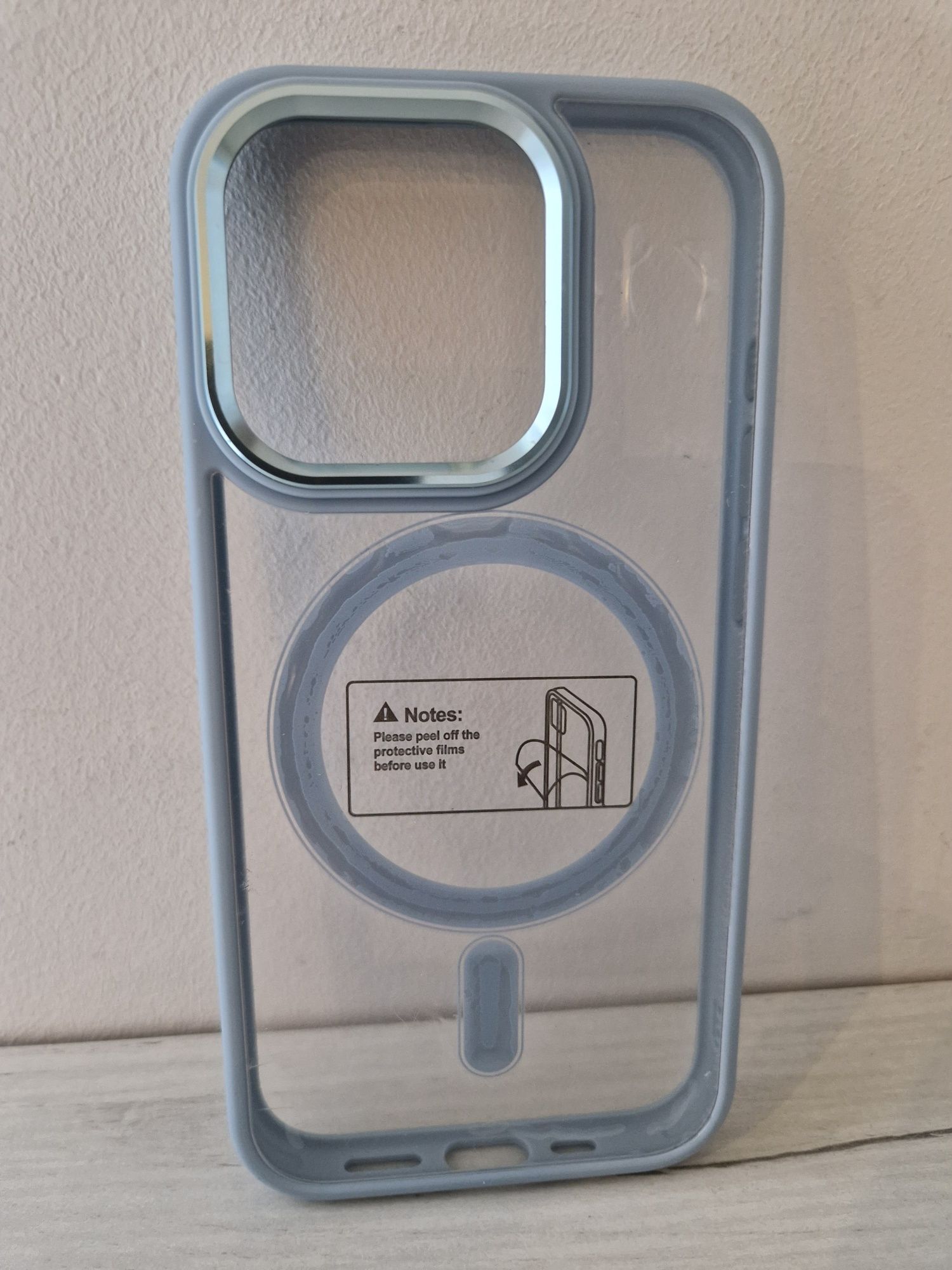 Tel Protect Magnetic Clear Case do Iphone 11 Jasnoniebieski