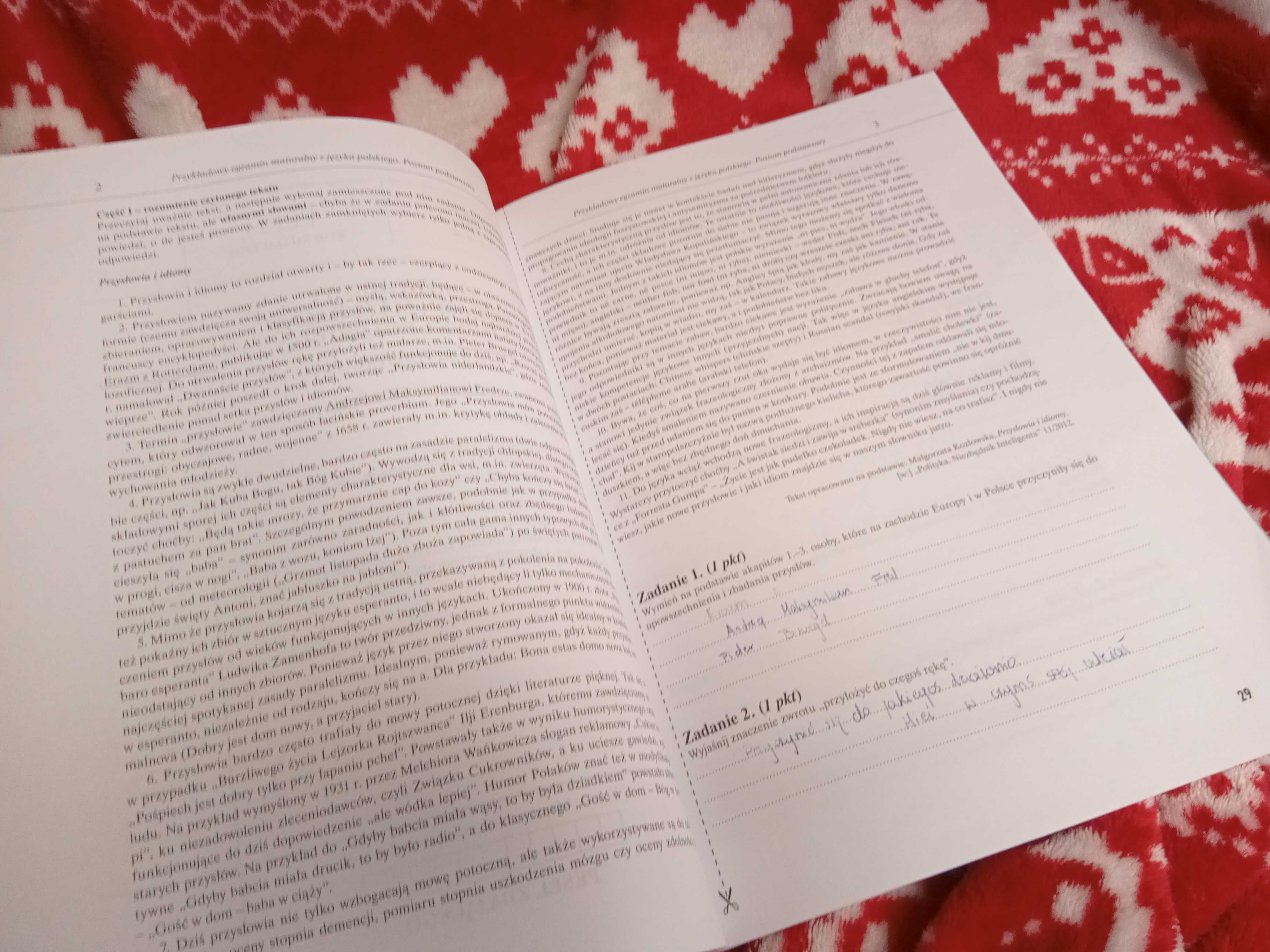 Matura 2014 język polski Operon vademecum i testy arkusze z odpow