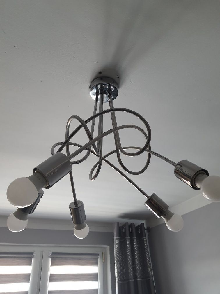 Lampa 5 punktów Tango chrom