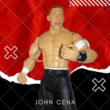 Figuras WWE John Cena e Triple H
