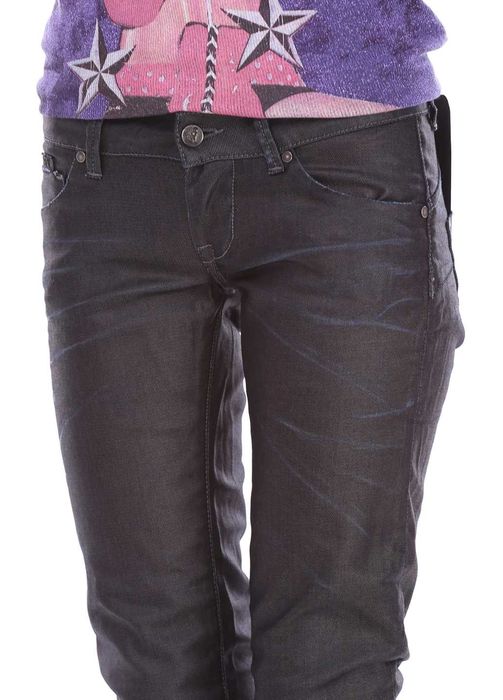 Штани Sexy Woman завужені однотонні чорні кежуал, розмір S